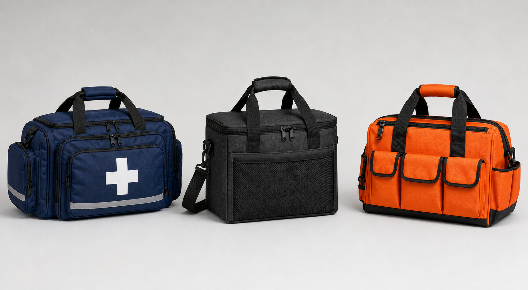 Medical, cooler and tool bags manufactured in China